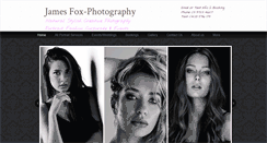 Desktop Screenshot of jamesfoxphotos.com